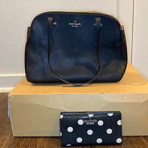 Kate spade medium size purse and wallet set